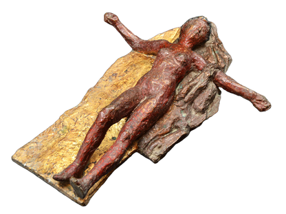 Sculptura din bronz, Silvia Radu (n. 1935), "Înger" - TreasureTrove