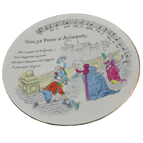 Farfurii decorate muzical - TreasureTrove