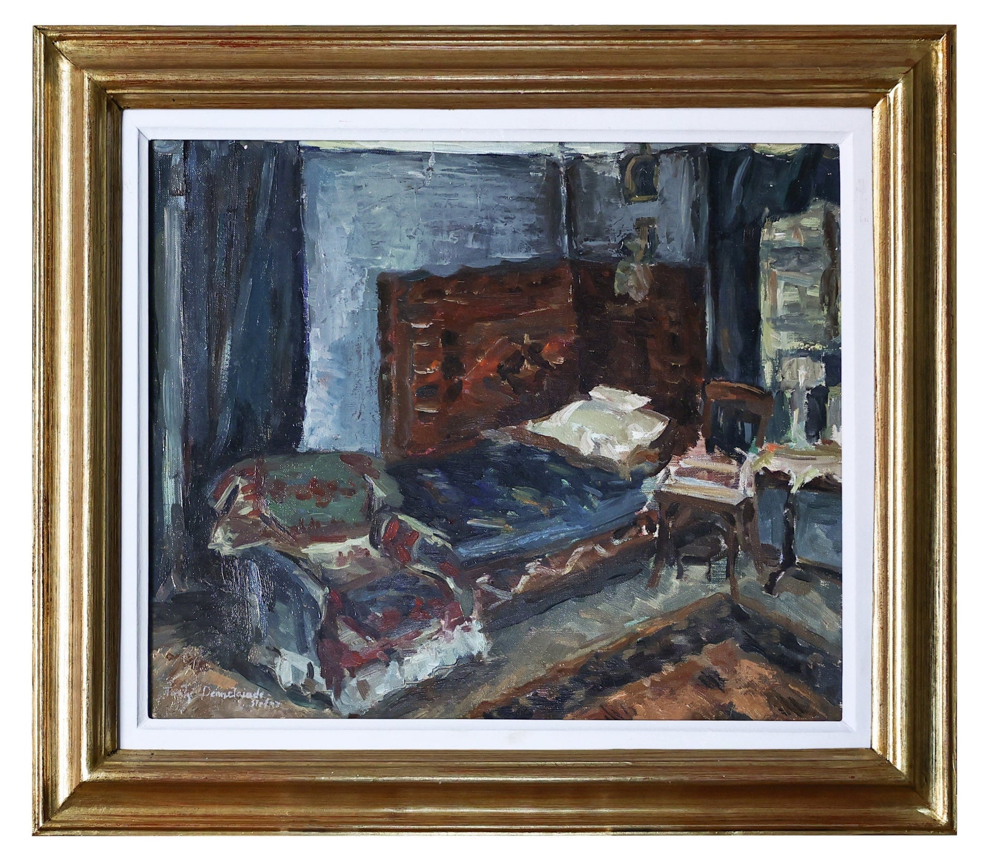 Tantzi Demetriade Stefan Interior divan - Pictura