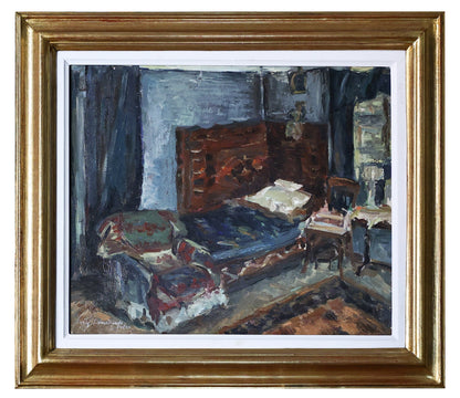 Tantzi Demetriade Stefan Interior divan - Pictura